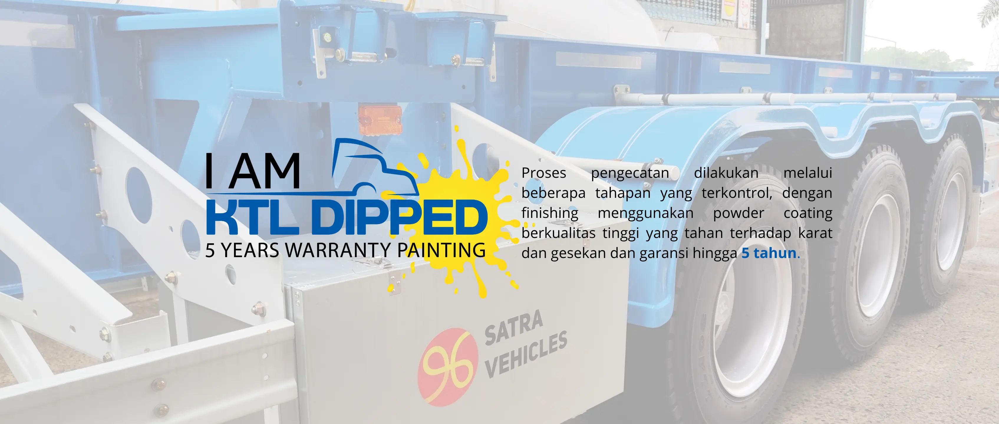 Cat Memakai Powder Coating+KTL photo