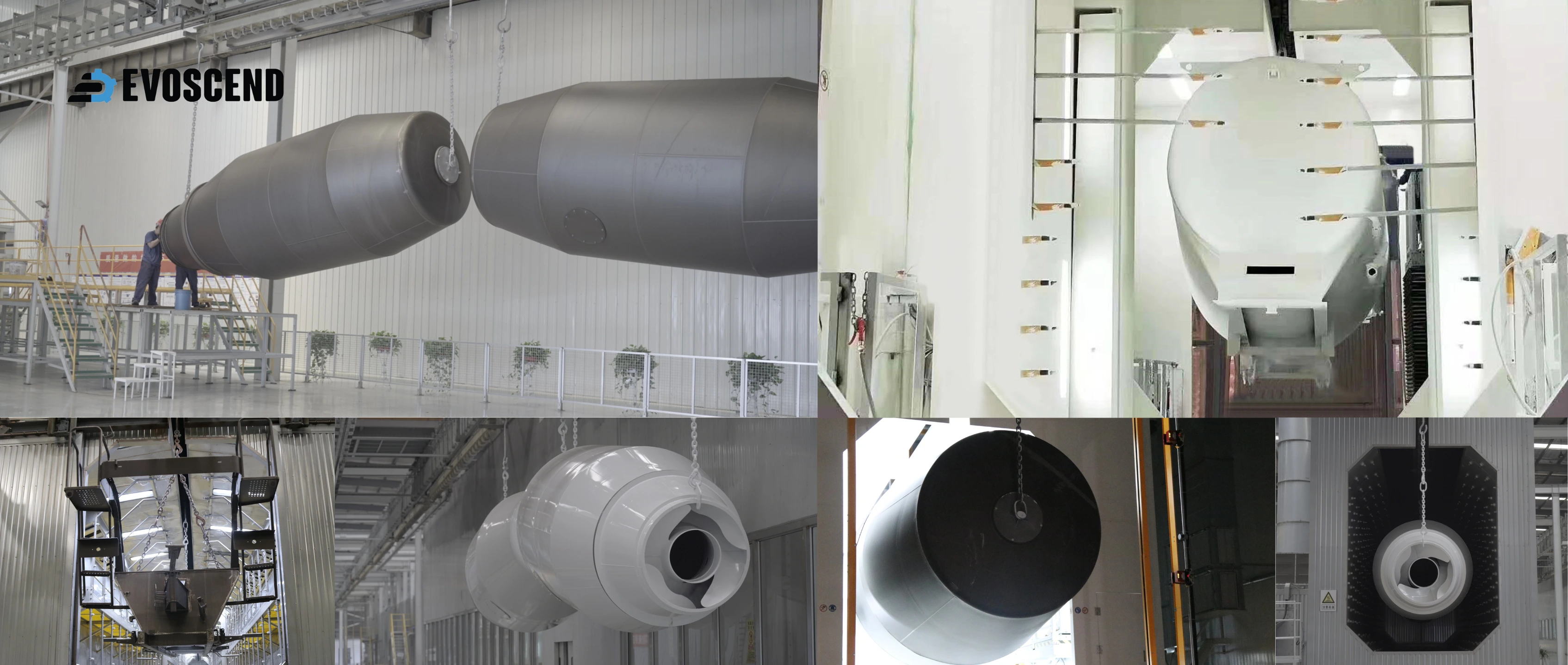 Automated Powder Coating for Mixer photo