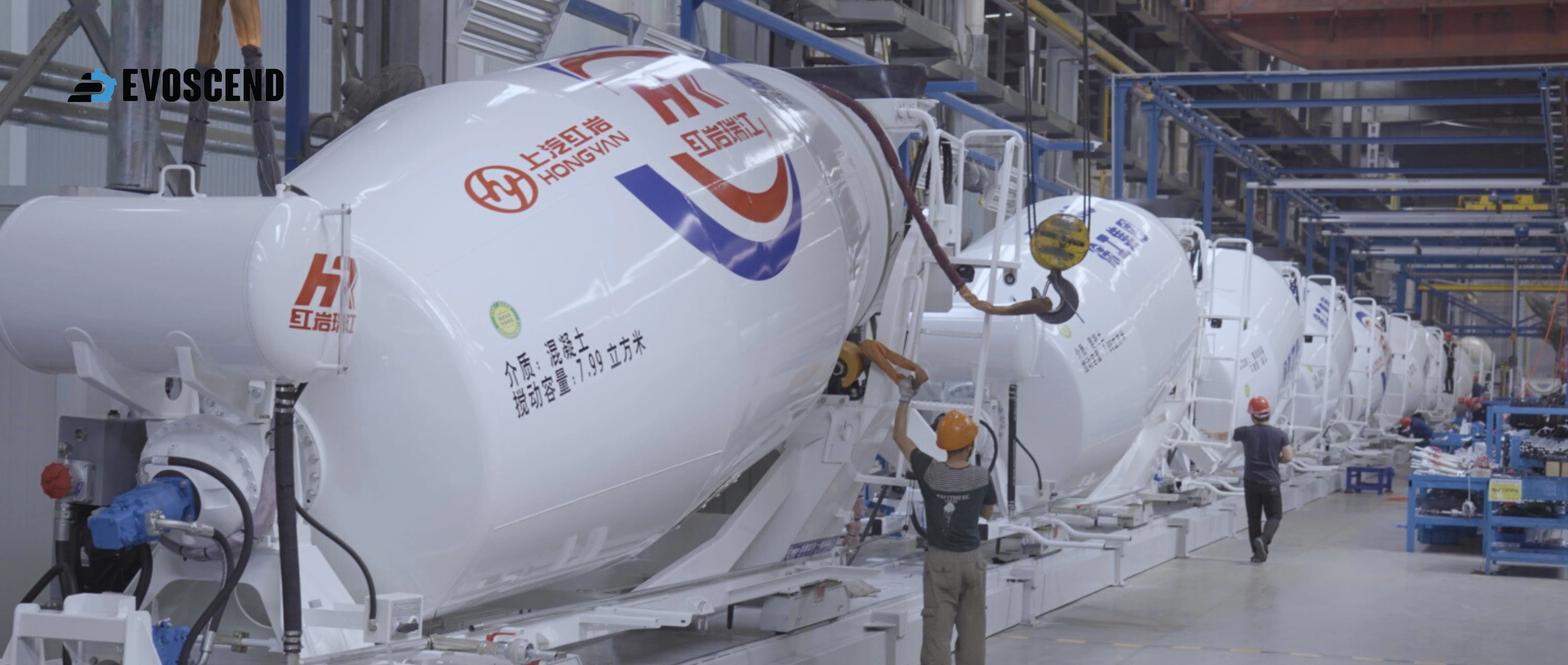 Automated Powder Coating for Mixer photo