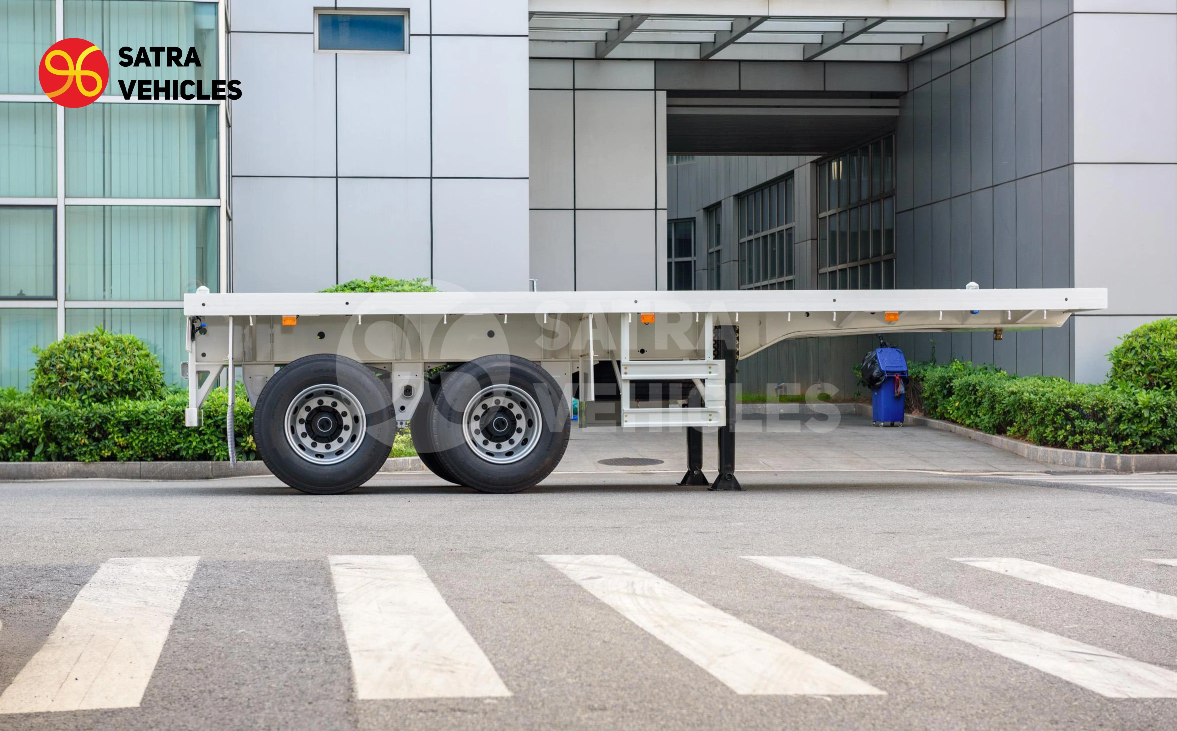 CIMC Trailer Flatbed 20 FT photo